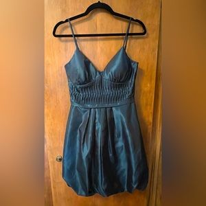 BCBG Paris Cocktail Dress Dark Teal